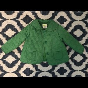 Crazy 8 quilted toddler jacket 18-24 mos